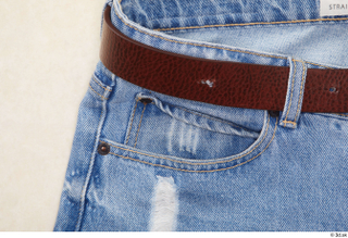 Clothes  231 belt blue jeans trousers 0002.jpg